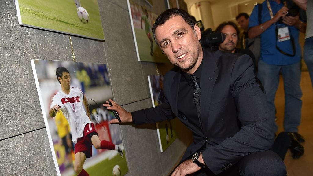 Hakan Sükür Monacossa lokakuussa 2014.