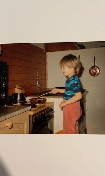 Heidi Sohlberg lapsuuskuva