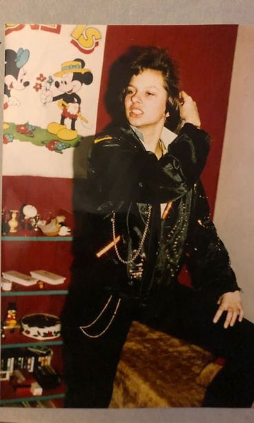 Satu Silvo lapsuuskuva