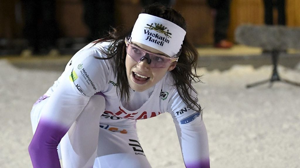 Hiihtäjä Jasmin Kähärä kuuluu Suomen olympiajoukkueeseen.