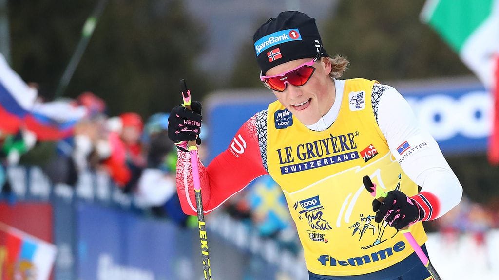 Johannes Hösflot Kläbo on matkustanut Norjaan.