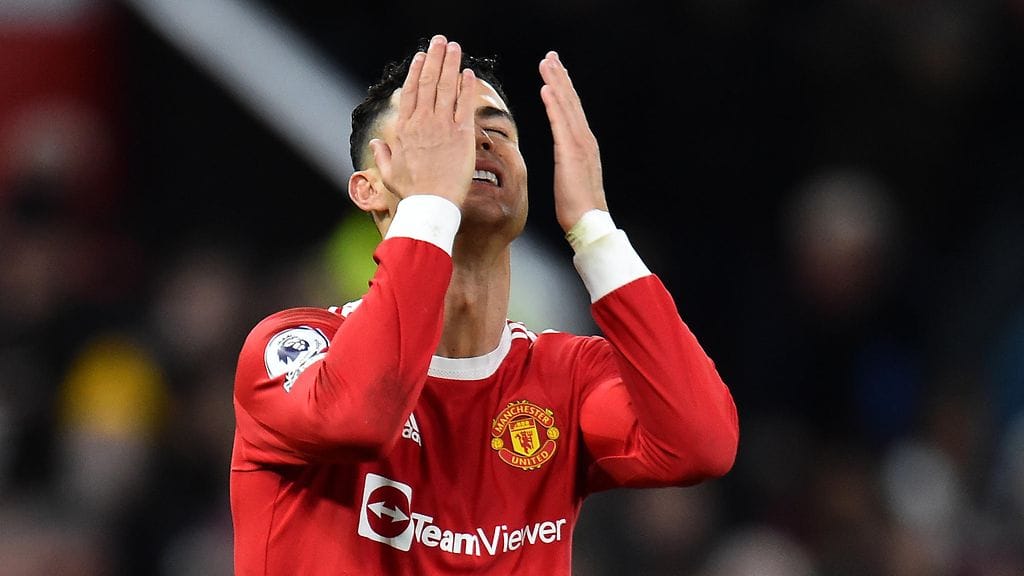 Cristiano Ronaldo esti jalkapallosivusto Transfermarktin Instagramissa.