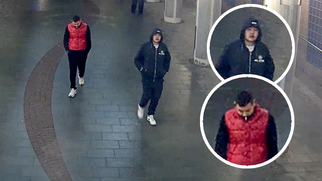 Näitä miehiä etsitään epäiltyinä Keravalla 27.1.2021 tapahtuneesta ryöstöstä.