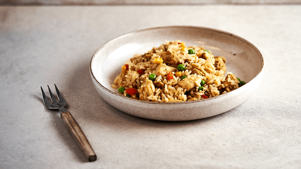 Kariniemen_Ysäririsotto, hunajamarinoitu broileri