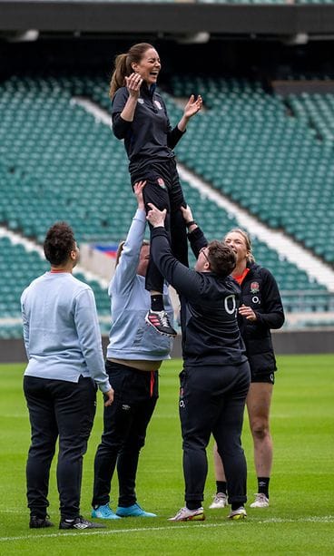 Herttuatar Catherine, rugby