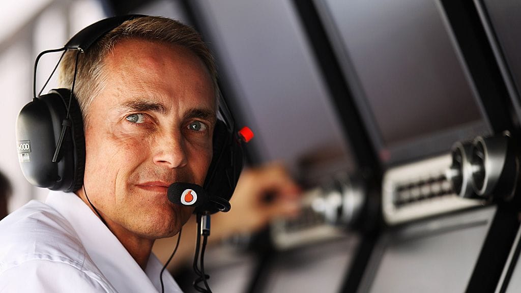 Martin Whitmarsh varikkomuurilla
