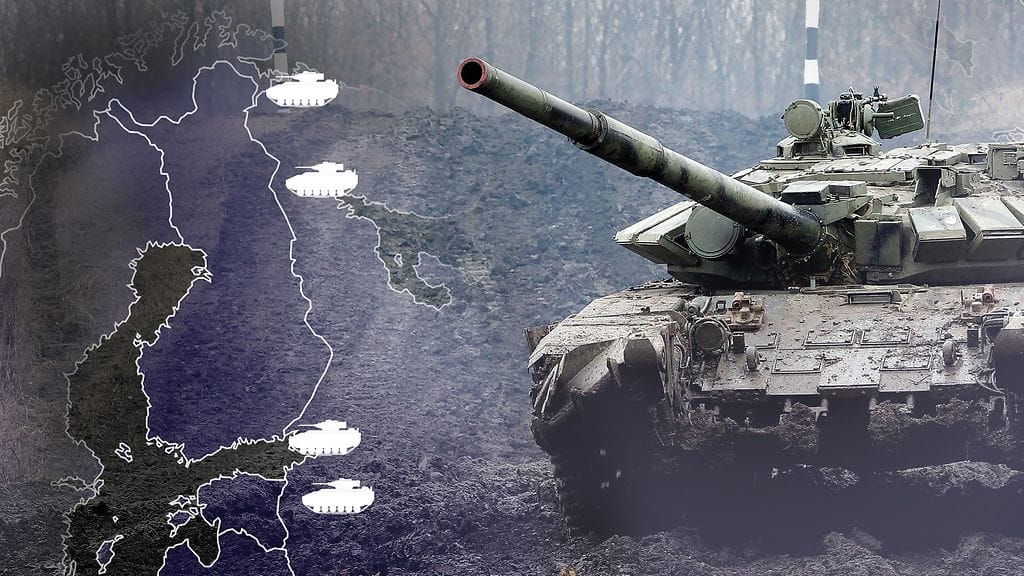 Suomen rajoilla on asiantuntija-arvion mukaan 20 000–30 000 venäläissotilasta.