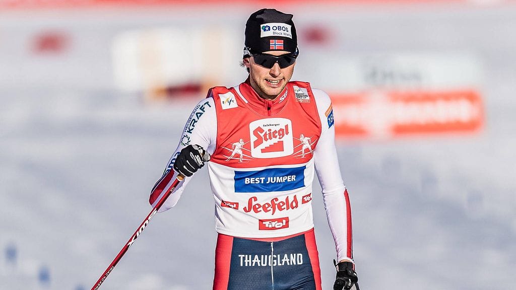 Jarl Magnus Riiberin olympiahaave on vakavasti uhattuna.