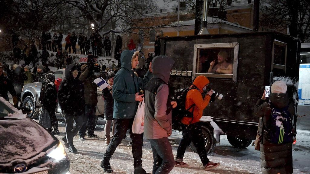 LK Convoy-mielenosoitus Helsingissä 4.2. (2)