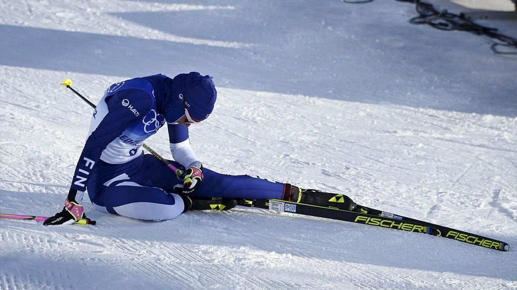 Kerttu Niskanen oli neljäs Pekingin olympialaisten yhdistelmähiihdossa.