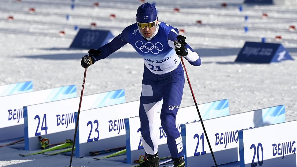 Perttu Hyvärinen täydensi huimaa suomalaispäivää Zhangjiakoun olympialaduilla.