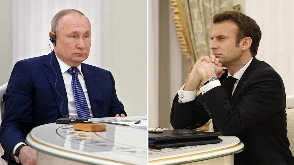 Venäjän ja Ranskan presidentit tapasivat eilen Kremlissä.