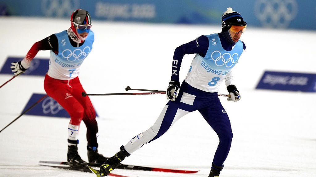 Ilkka Herola oli normaalimäen kilpailussa kuudes.