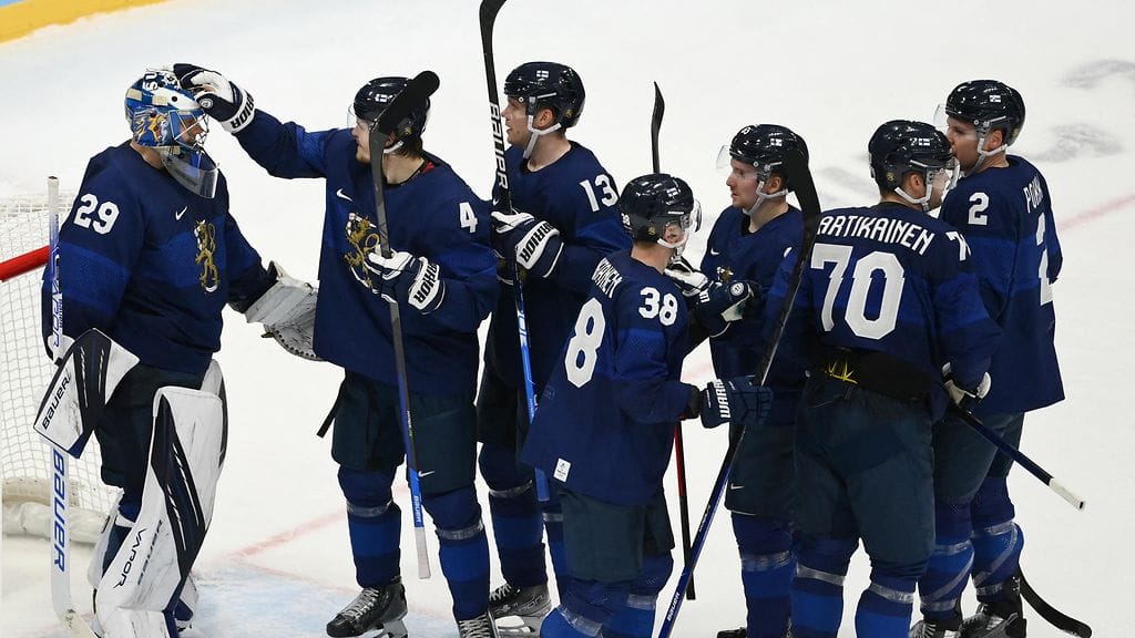 Suomen miesten jääkiekkomaajoukkue voitti olympialaisten avauspelissä Slovakian 6-2.