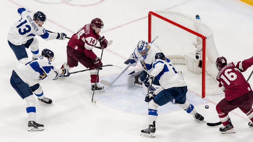 Suomi voitti Latvian tiukan taistelun jälkeen 3-1-lukemin.