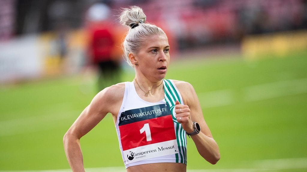 Sara Kuivisto rikkoi kesällä Suomen ennätykset sekä 800 että 1 500 metrillä.
