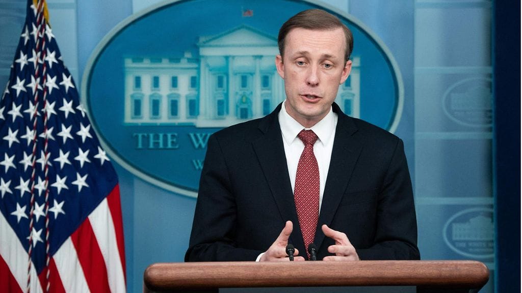 Valkoisen talon turvallisuusneuvontaja Jake Sulivan.