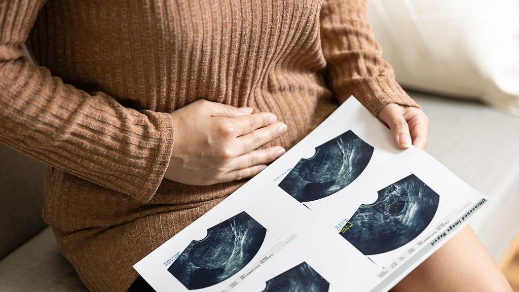 Istukan kiinnittymishäiriöt diagnosoidaan yleensä kaikukuvauksessa. Kuvituskuva.
