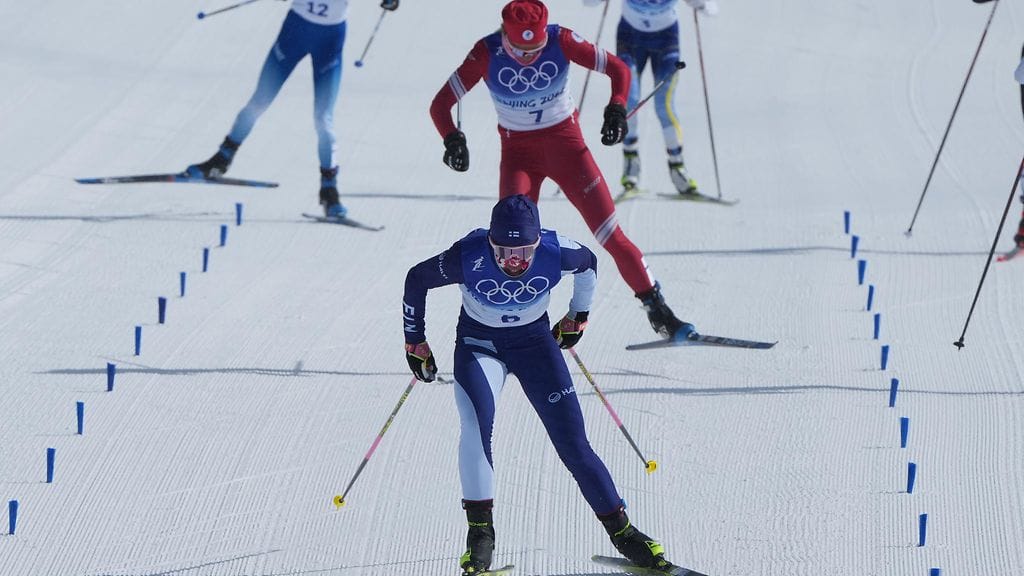 Tatjana Sorina ei onnistunut tavoittamaan pronssille hiihtänyttä Kerttu Niskasta, vaan venäläinen sijoittui lopulta viidenneksi.