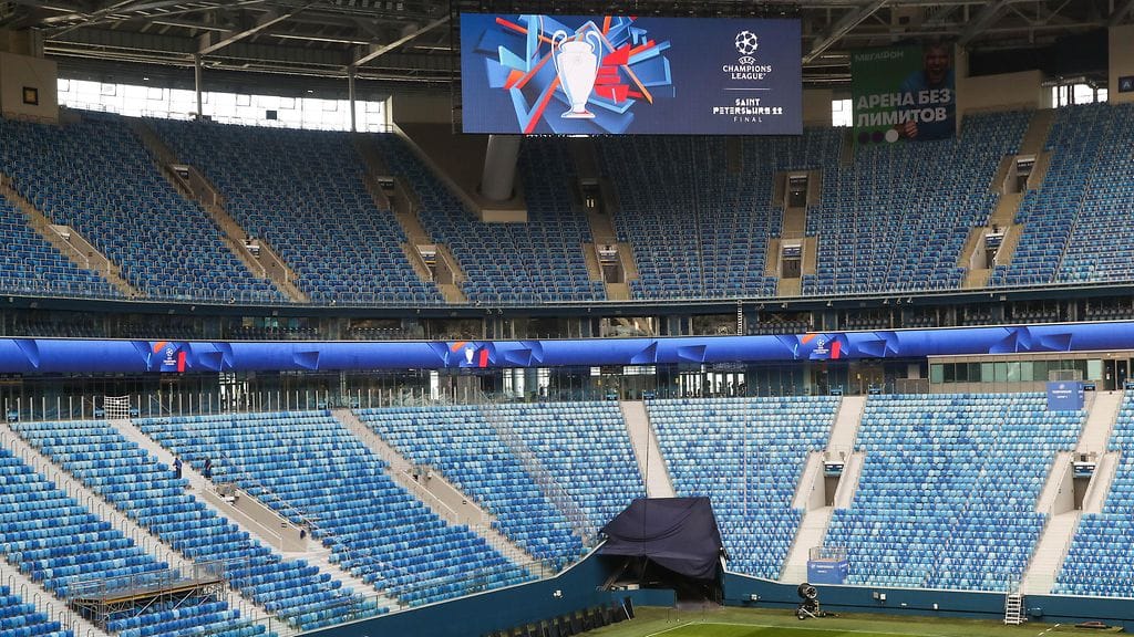 Pietarin hulppea stadion on isännöinyt lukuisia huippuotteluja jo ennen kevään Mestarien liigan finaalia.