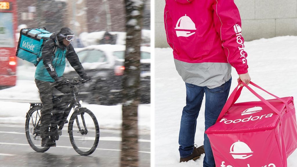 Miten lumikaaos näkyy Woltin ja Foodoran toiminnassa?