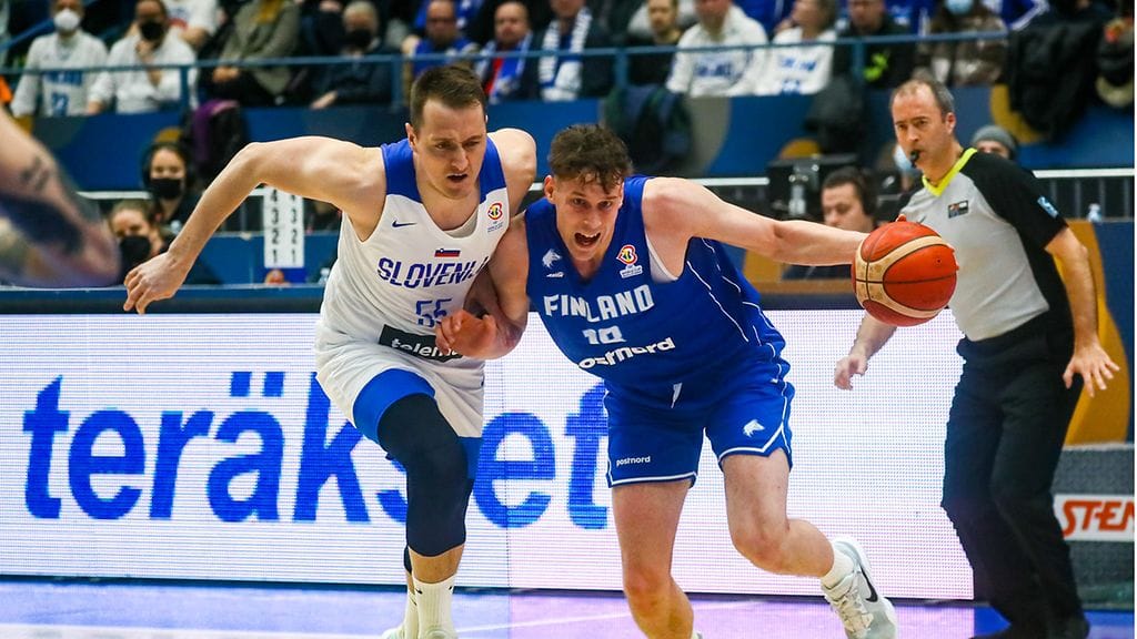 Mikael Jantunen oli Suomen paras pistenikkari Sloveniaa vastaan.