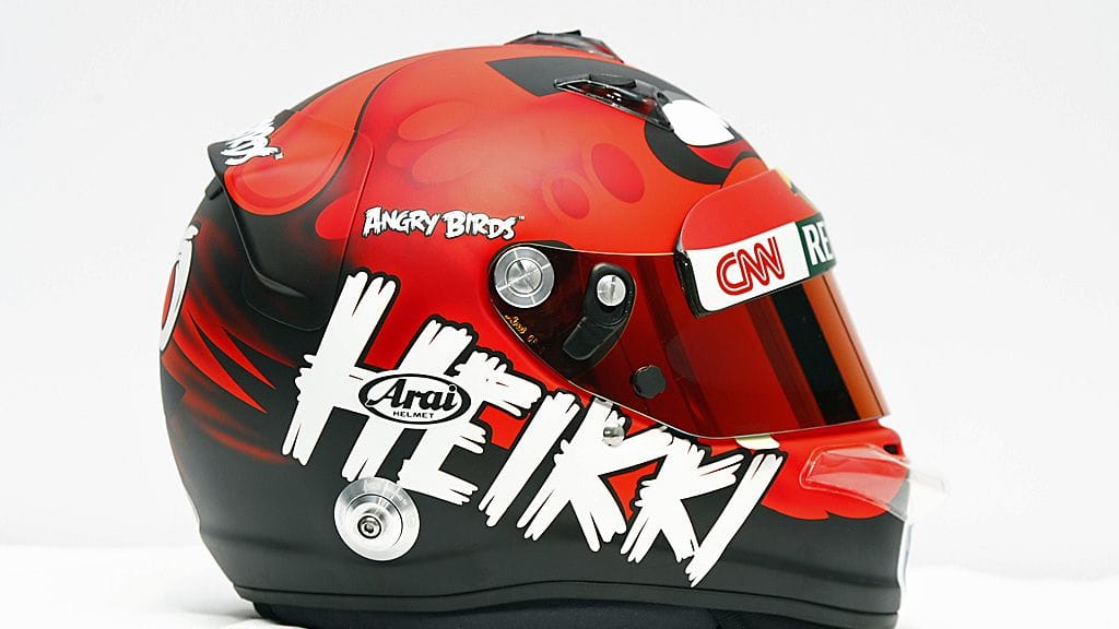 Kovalaisen uusi Angry Birds -kypärä
