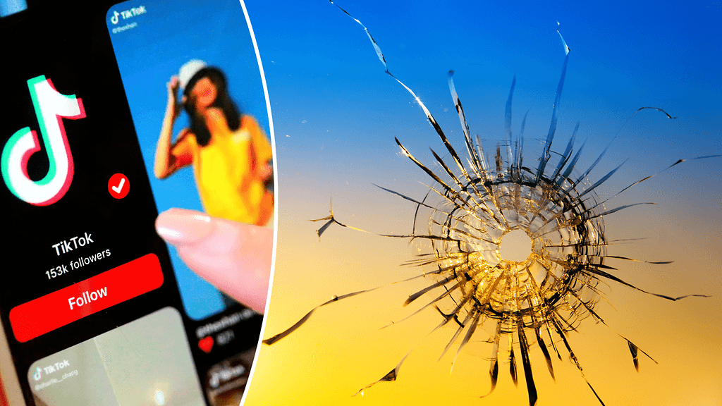 TikTokin kepeä todellisuus on synkentynyt sodan sytyttyä. Kuvituskuva.