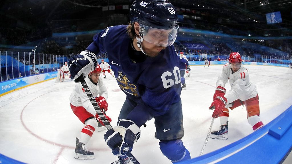 Markus Granlund pelasi Pekingin olympialaisissa kultaa voittaneen Leijonien riveissä.