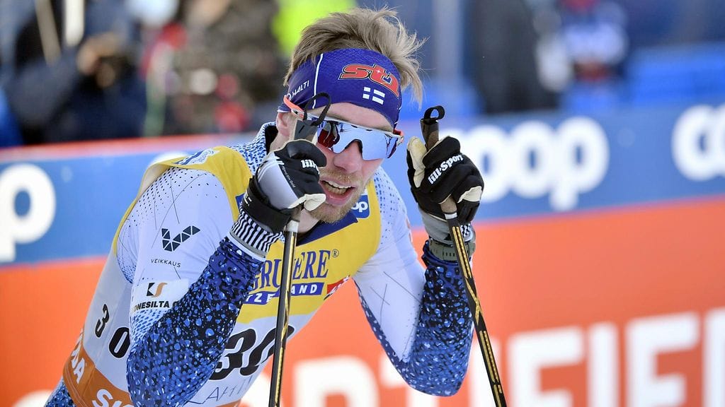 Joni Mäki Lahden maailmancupissa viime viikolla.