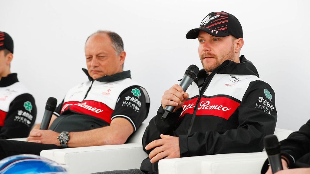 Valtteri Bottas ja tallipäällikkö Frederic Vasseur tekivät yhteistyötä jo aikanaan pikkuformuloissa.