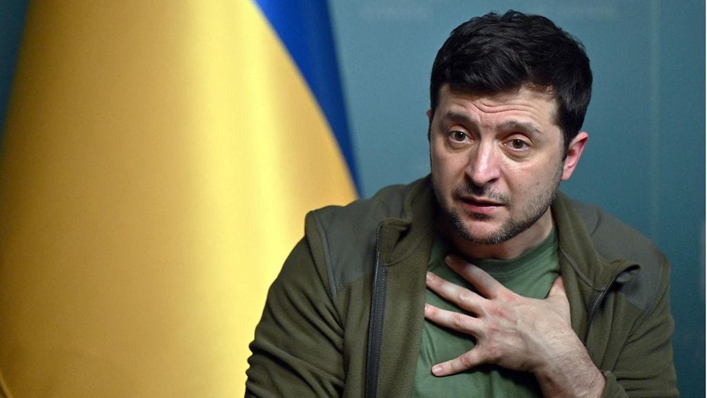 Ukrainan presidentti Zelenskyi