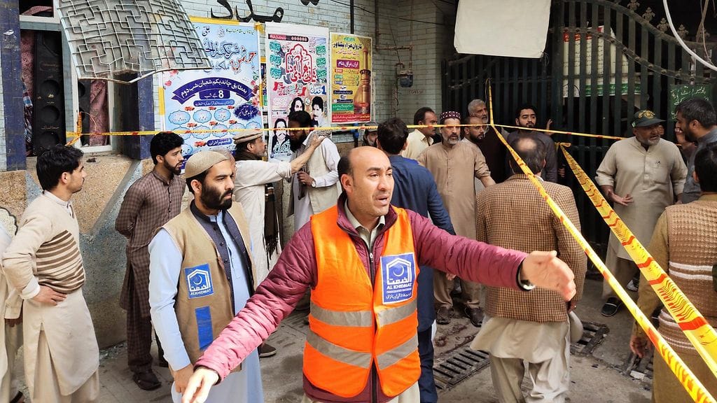 Isku tapahtui Pakistanin luoteisosassa Peshawarissa.