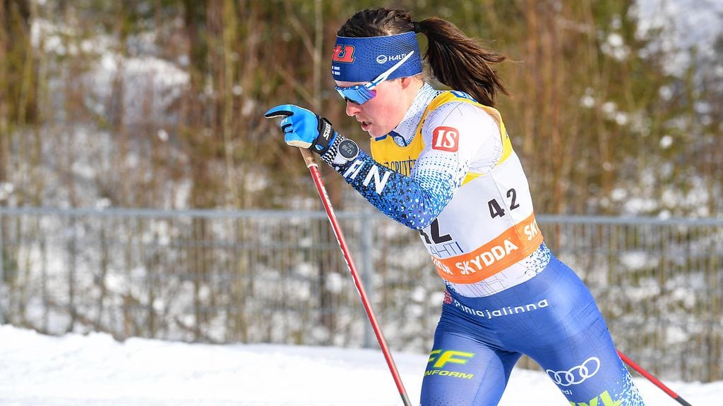 Krista Pärmäkoski oli upeasti toinen 30 kilometrin kilpailussa Holmenkollenilla.