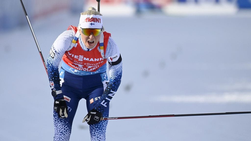 Mari Eder ampui yhden ohilaukauksen.