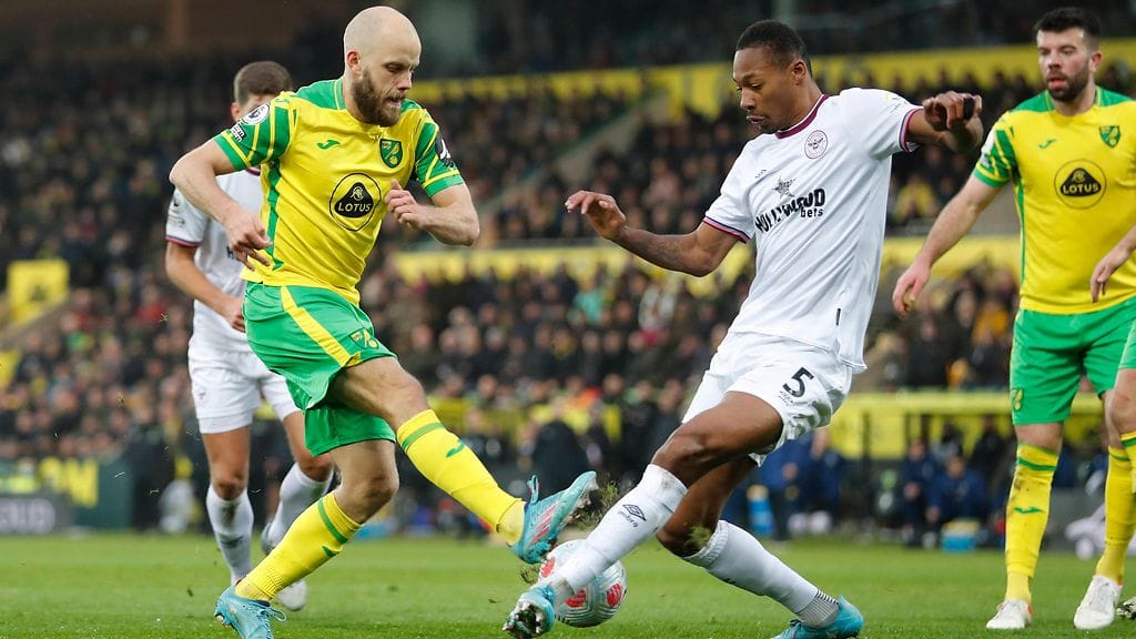 Teemu Pukki maalasi Brentfordia vastaan, mutta Norwich kärsi tappion.