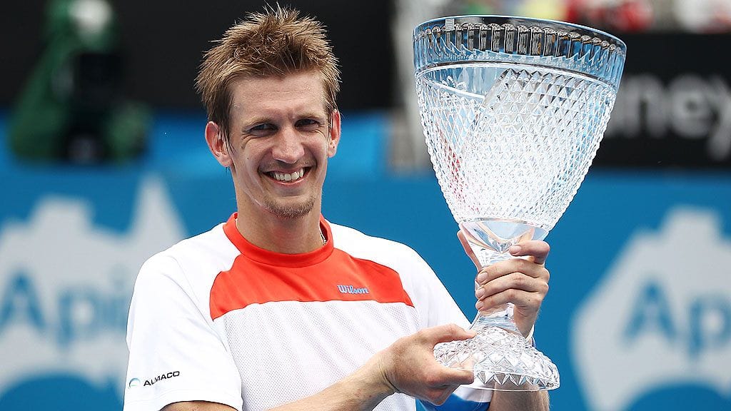 Jarkko ja palkintopysti.