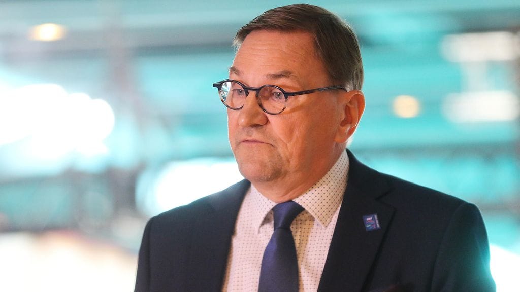 Heikki Hietanen on MM-kisojen pääsihteeri ja IIHF:n hallituksen jäsen.