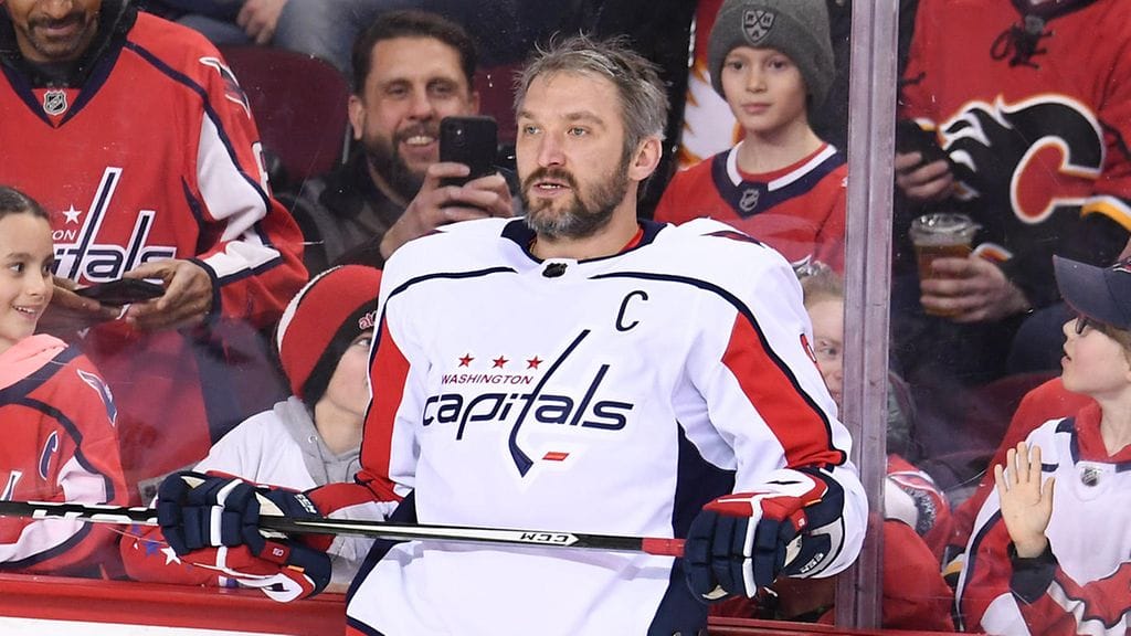 Alexander Ovetshkin nousi NHL:n maalintekijätilastossa jaetulle kolmannelle sijalle