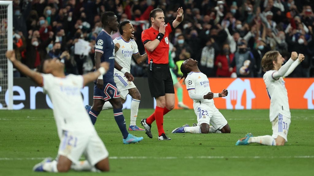 Real Madridin ja PSG:n ottelu päättyi kaaokseen stadionin kulisseissa.
