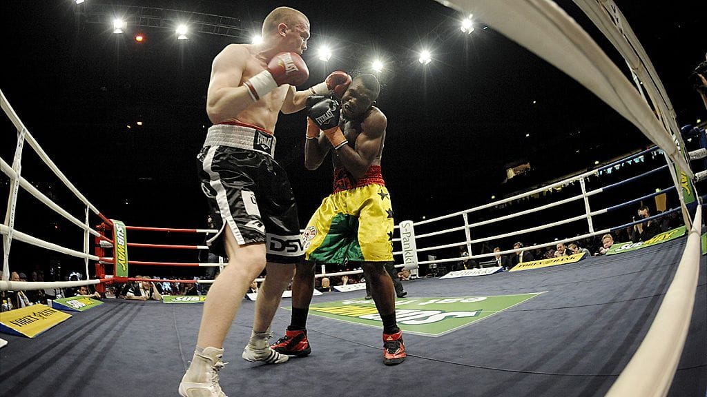 Niko Jokinen ja Mohammed Akrong.