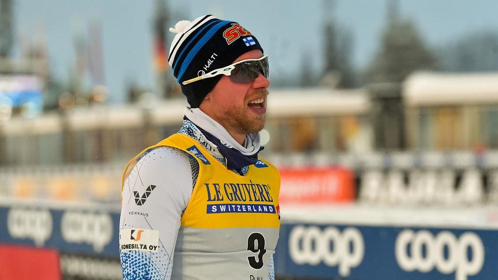 Joni Mäki oli nopein Falunin sprintin aika-ajossa.