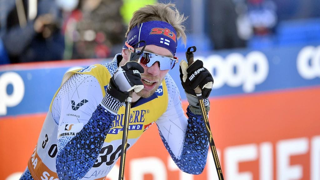 Joni Mäki Lahden maailmancupissa helmikuussa.