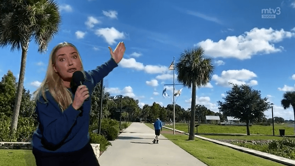 Pilvi Hämäläinen kokeili siipiään Viikkokatsauksen reportterina.