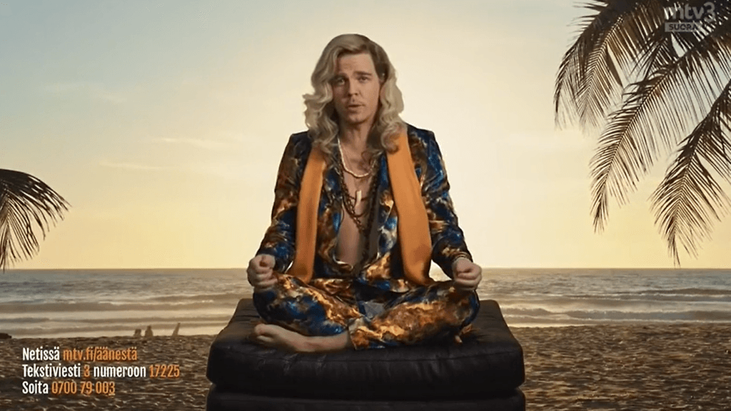 Hannu Gandhi lähetti videoterveiset Putous-studioon.