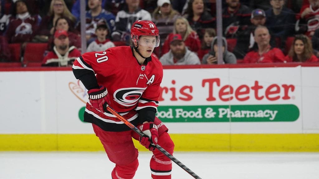 Sebastian Aho on tehnyt tällä kaudella jo 26 maalia.