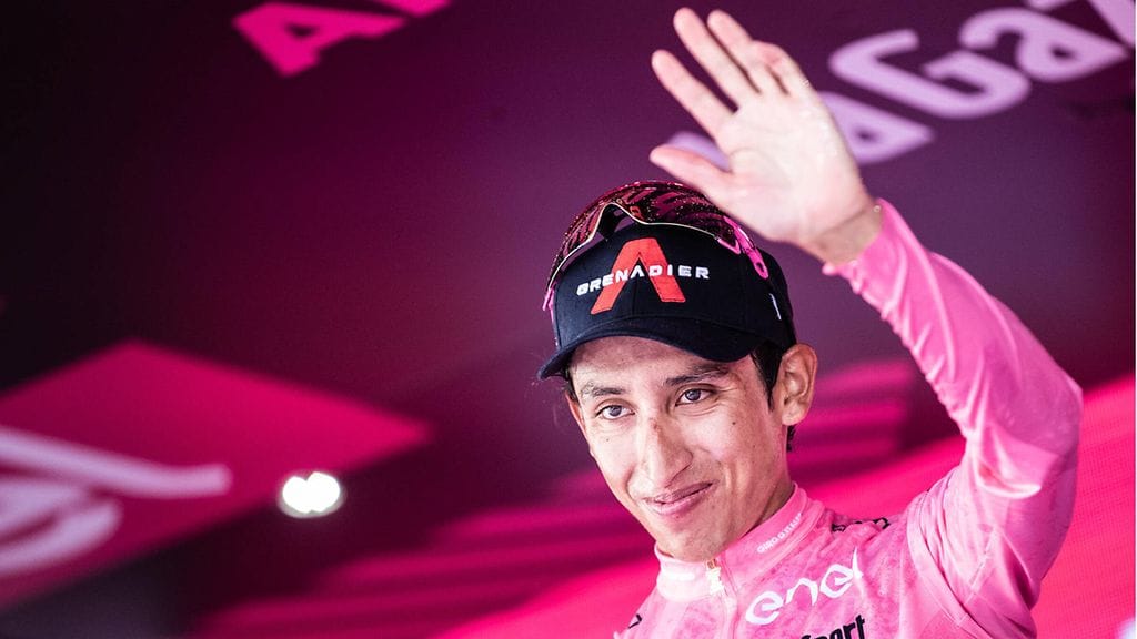 Egan Bernal voitti Tour de Francen vuonna 2019 ja viime vuonna myös Giro d'Italian.
