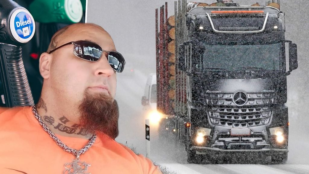 Ammattikuljettaja Mika Ranta lomautettiin viime viikolla.