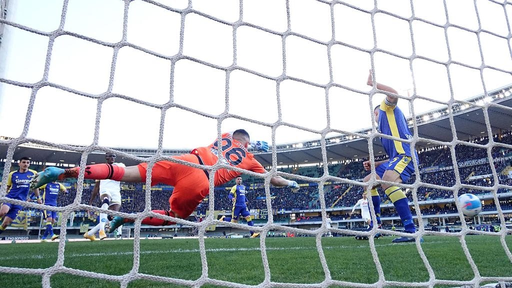 Hellas Verona ja Napoli kohtasivat Serie A:ssa sunnuntaina.