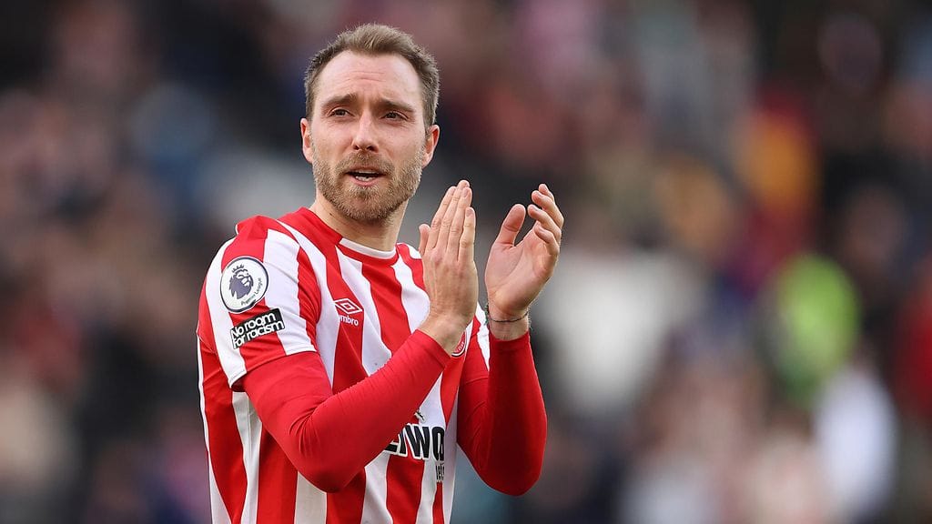 Brentfordia seuratasolla nykyään edustava Christian Eriksen palaa Tanskan maajoukkueeseen.